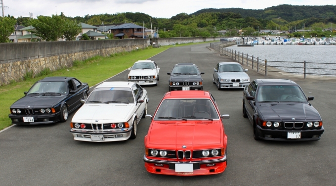 アルピナB9 & BMW E24 M6 & BMW E24 635CSi & BMW E34 525i & BMW E24 M635CSi & BMW E36
