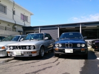 BMW325i カブリオレ (E30 TYPE) & BMW M5 E28